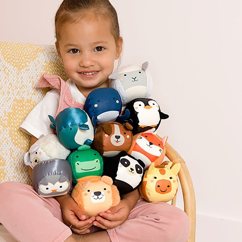 Little Big Friends Σετ 4 Μαλακά Zωάκια Δραστηριοτήτων Forest - Image 5