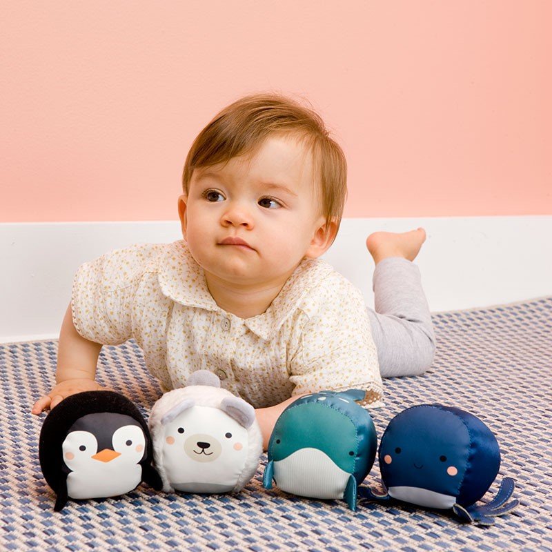 Little Big Friends Σετ 4 Μαλακά Zωάκια Δραστηριοτήτων Forest - Image 3