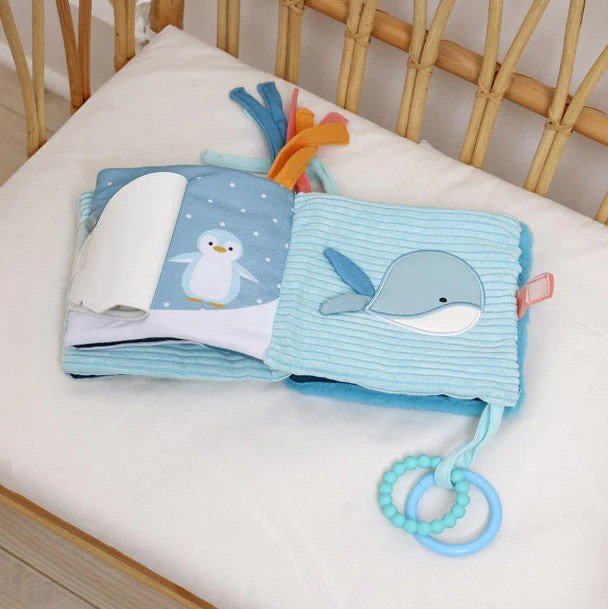 Little Big Friends Μαλακό Βιβλιαράκι Δραστηριοτήτων Ocean - Image 3