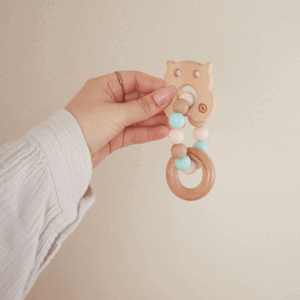 Alternative view of Bieco Μασητικό Δαχτυλίδι Κουκουβάγια 0m+