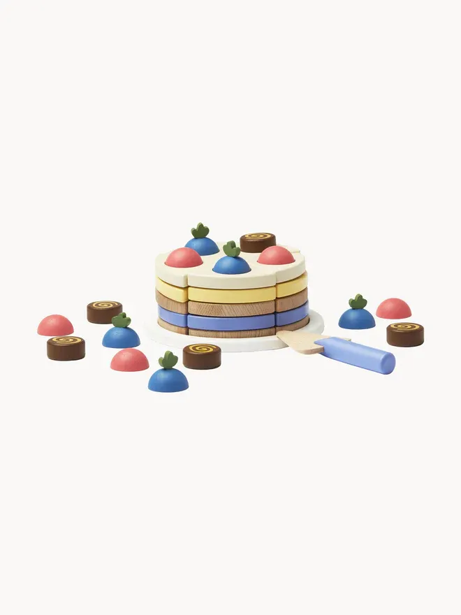 KIDS CONCEPT Ξύλινη τούρτα με στρώσεις KID'S HUB - Image 2