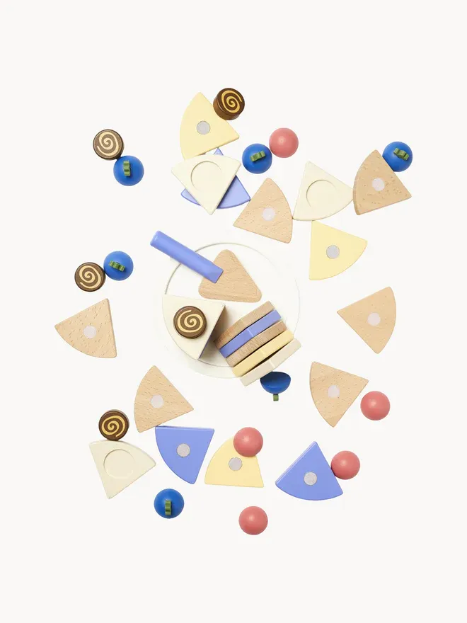 KIDS CONCEPT Ξύλινη τούρτα με στρώσεις KID'S HUB - Image 3