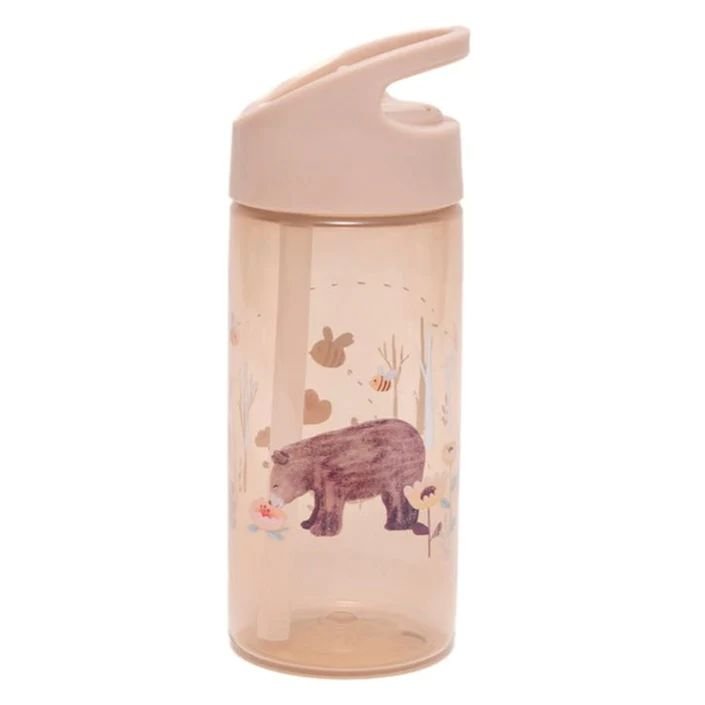 Petit Monkey – Παγούρι Bear linen “White Stars” 380ml - Image 2