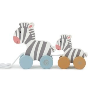 Bieco Ξύλινο Παιχνίδι Έλξης Ζέβρες