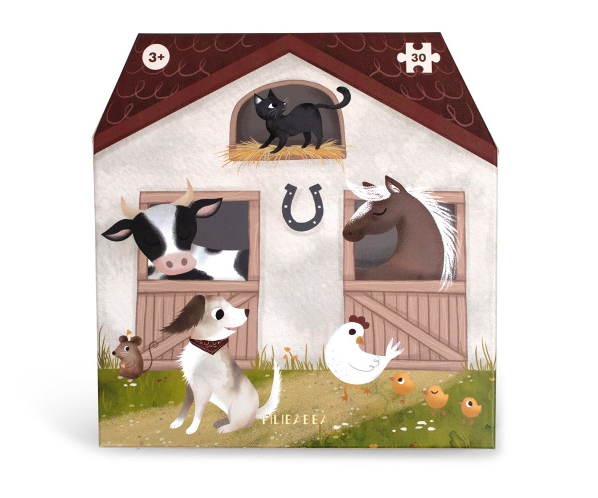 Filibabba Παζλ 30τμχ – Magic Farm