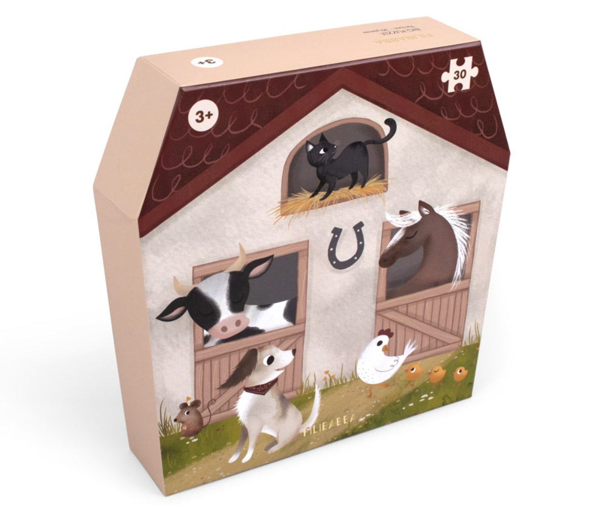 Filibabba Παζλ 30τμχ – Magic Farm - Image 2