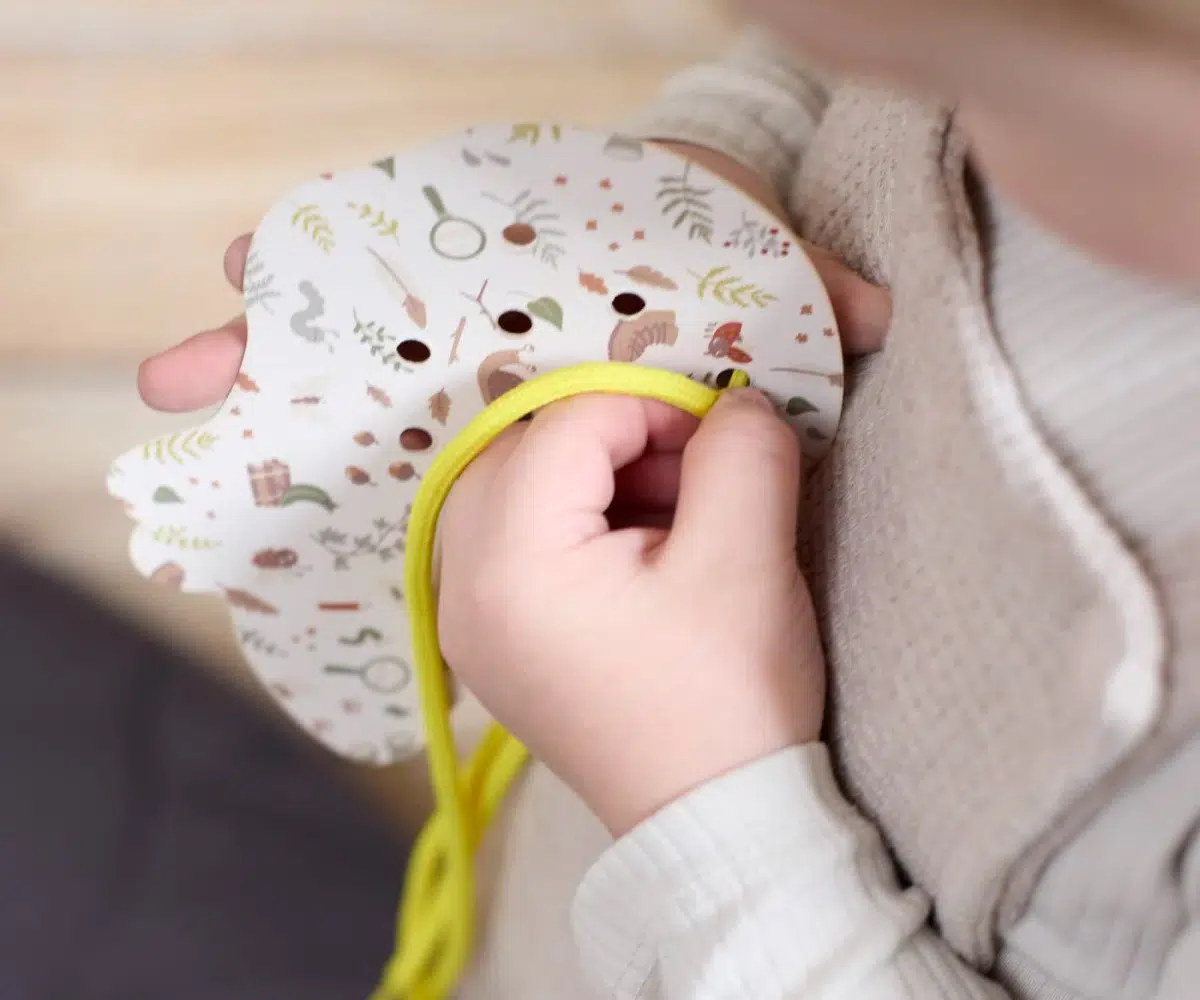 Filibabba Παιχνίδι Λεπτής Κινητικότητας με Κορδόνια – Forest Friends - Image 5