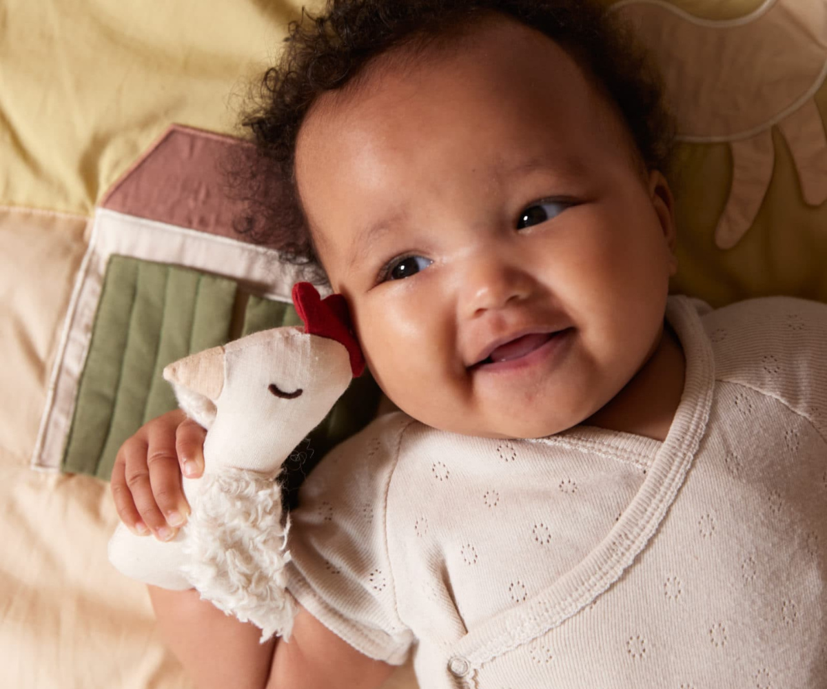 Filibabba Βρεφική Κουδουνίστρα – Chicken - Image 4