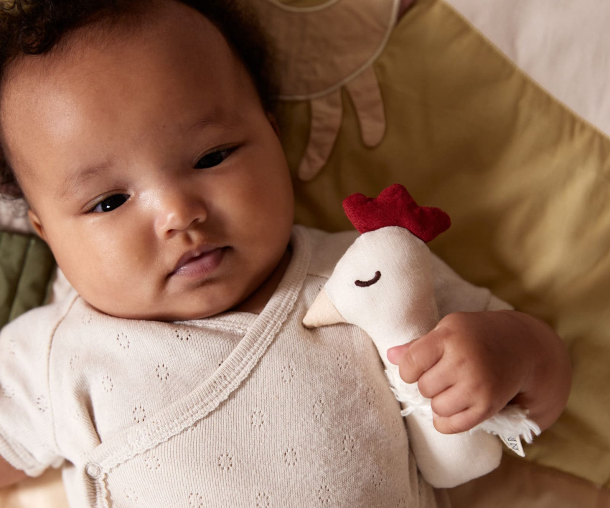 Filibabba Βρεφική Κουδουνίστρα – Chicken - Image 3