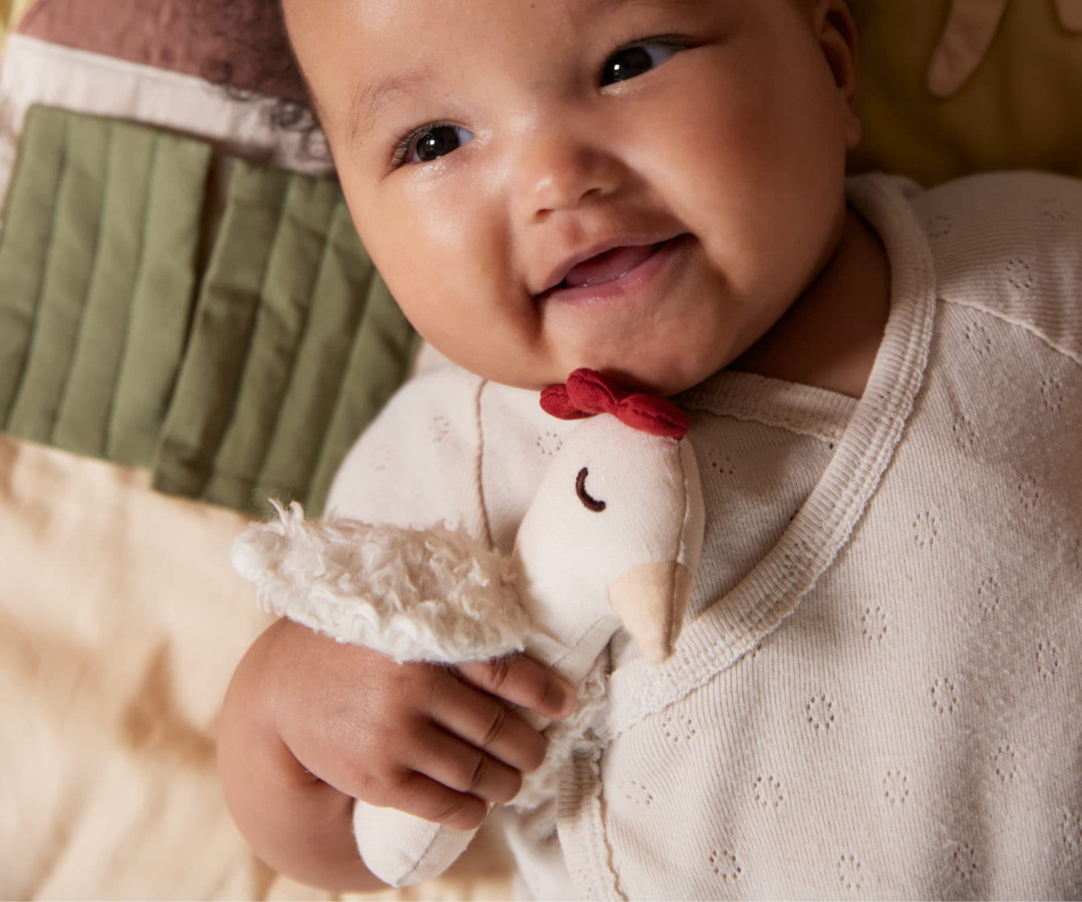 Filibabba Βρεφική Κουδουνίστρα – Chicken - Image 6