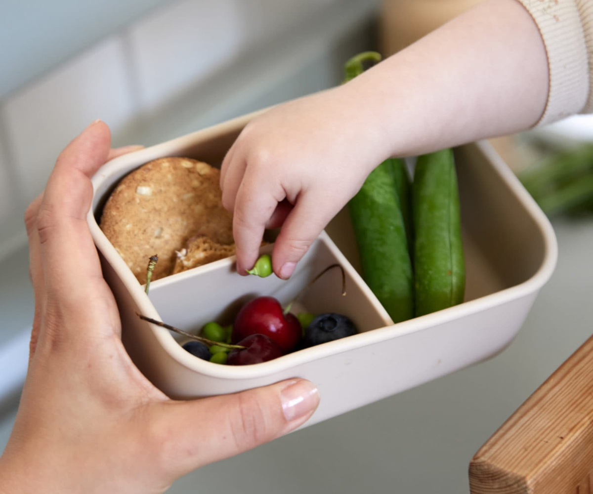 Filibabba Φαγητοδοχείο Σιλικόνης – Bog Green - Image 4