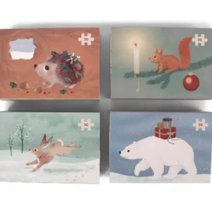 Filibabba Σετ 4 Παζλ – Wonderful Winter