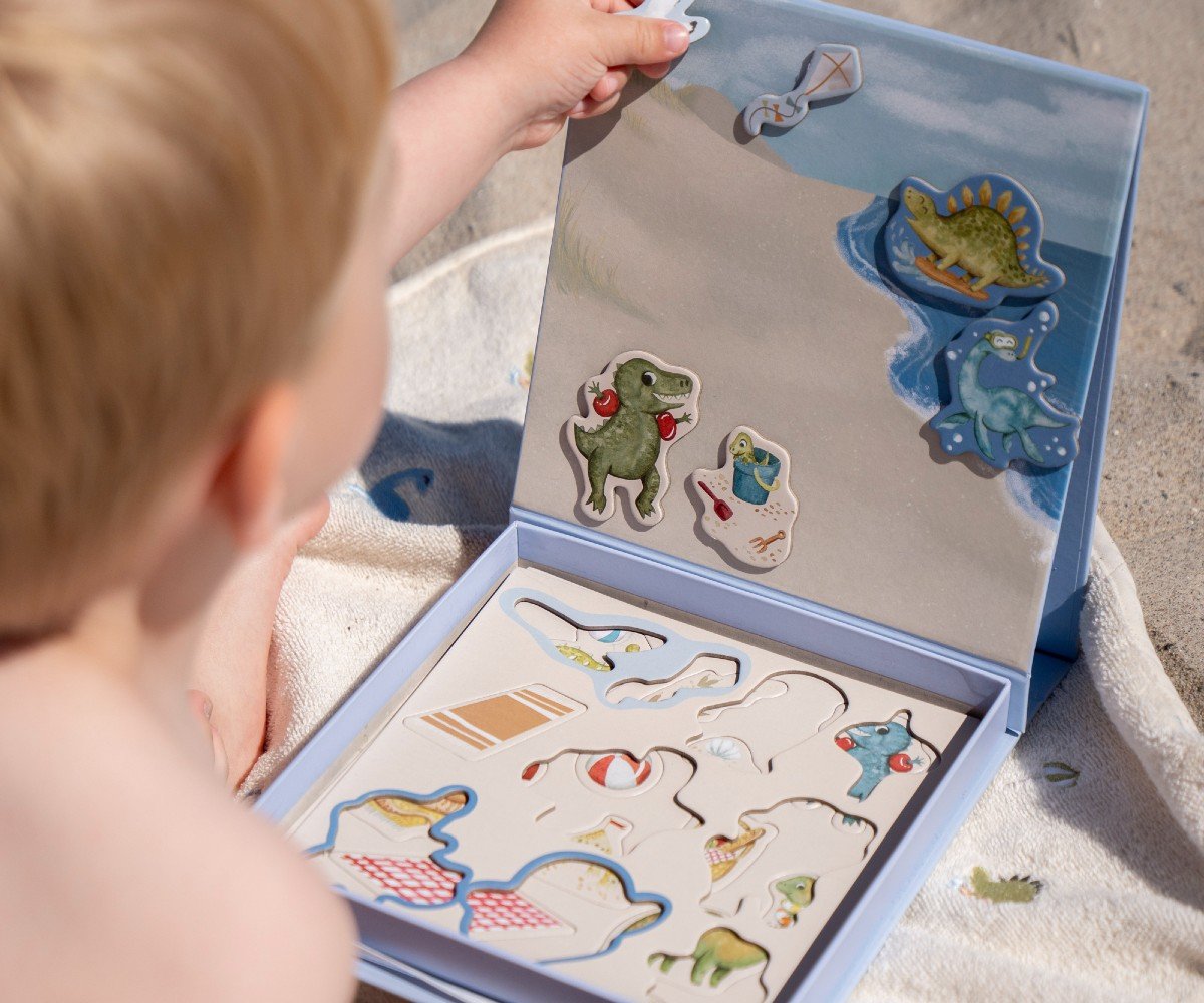 Filibabba Μαγνητικό Παιχνίδι - Δεινόσαυροι στη Παραλία - Image 2