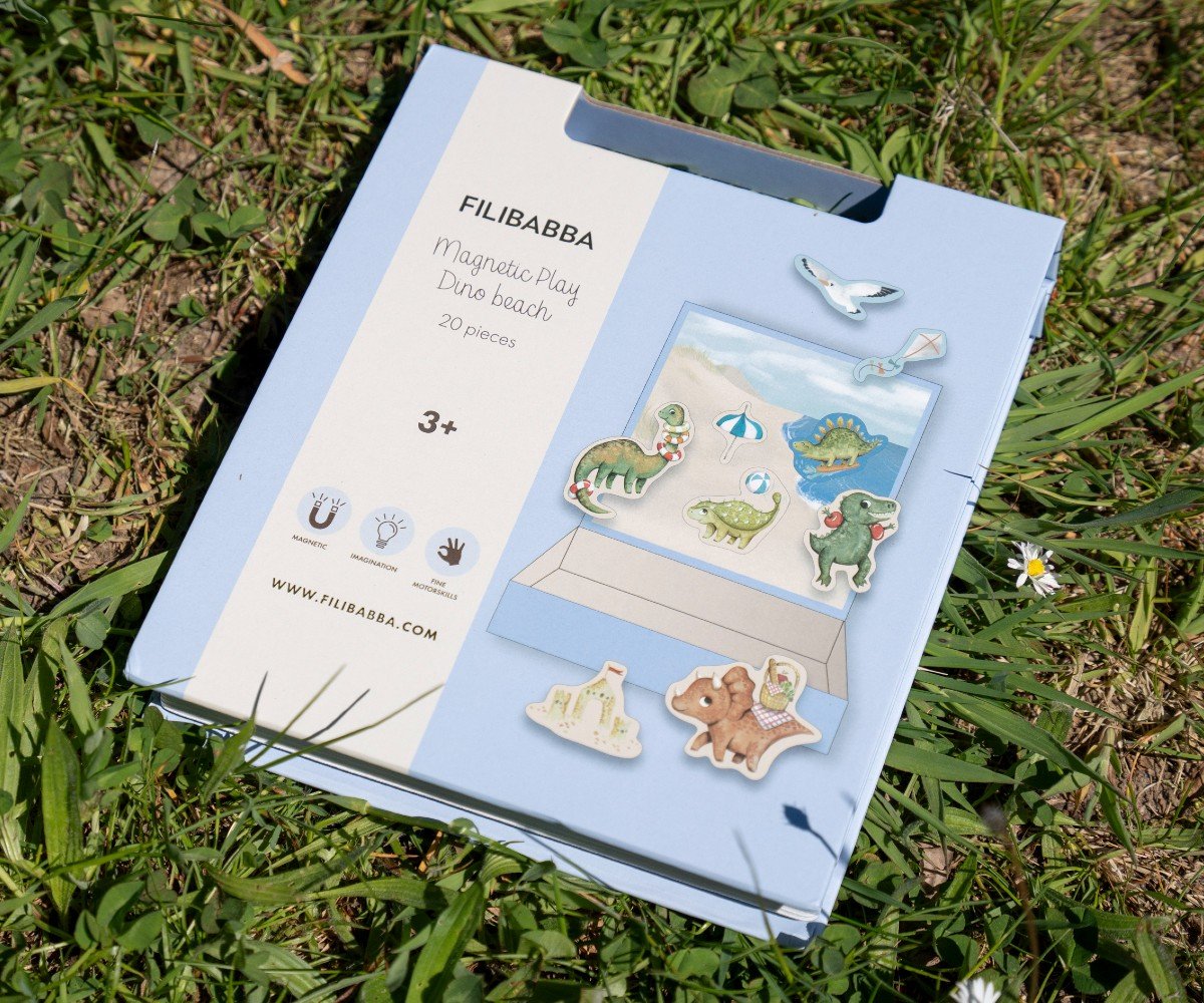 Filibabba Μαγνητικό Παιχνίδι - Δεινόσαυροι στη Παραλία - Image 5