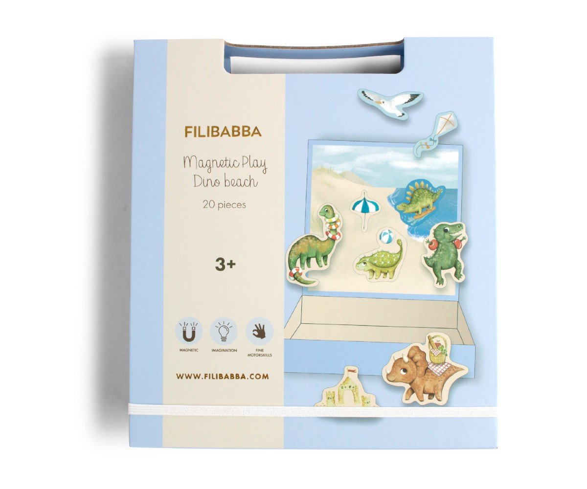 Filibabba Μαγνητικό Παιχνίδι - Δεινόσαυροι στη Παραλία - Image 3