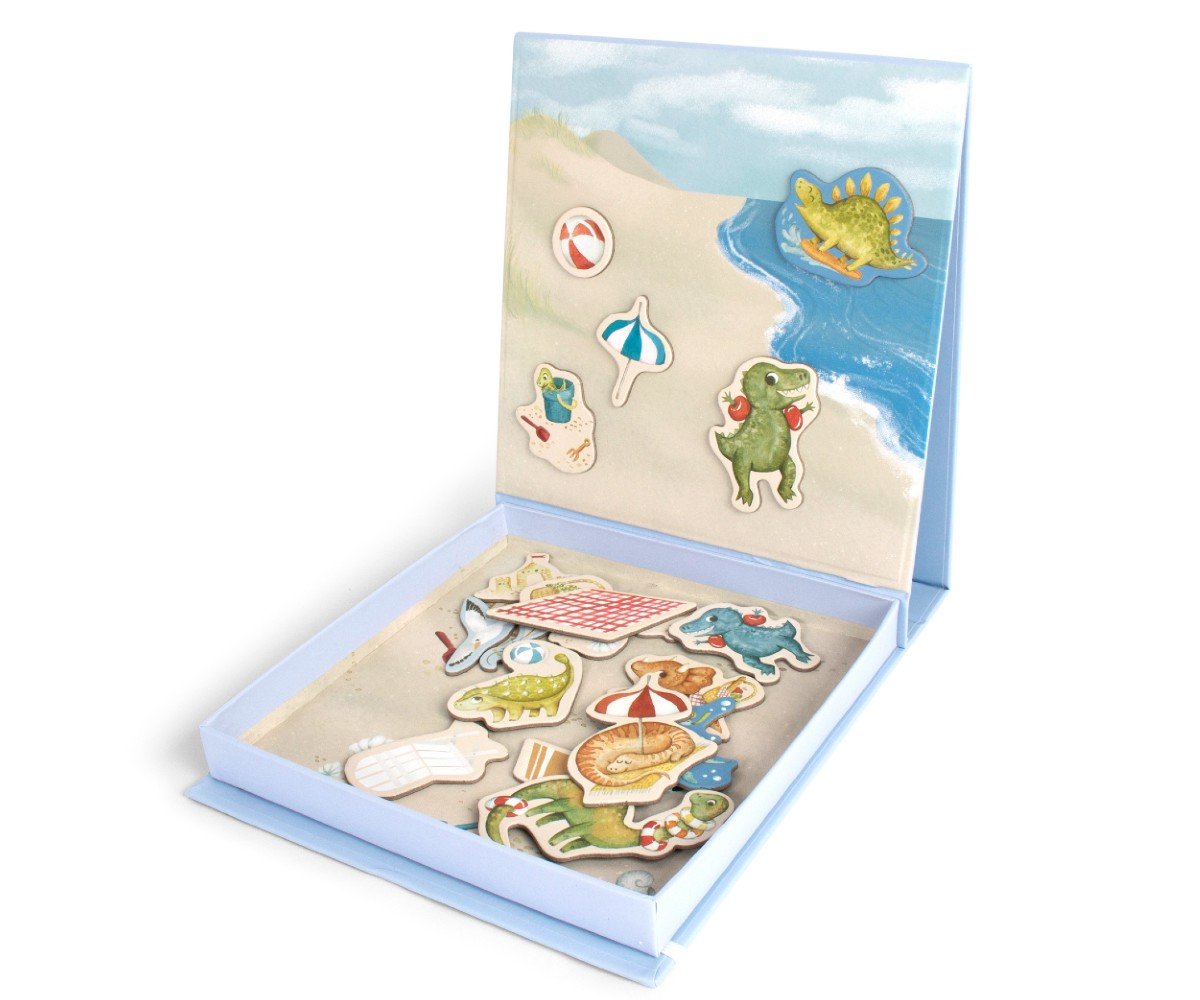 Filibabba Μαγνητικό Παιχνίδι - Δεινόσαυροι στη Παραλία