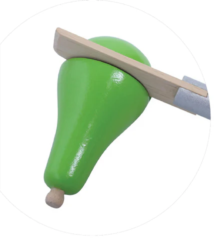 GERARDO'S. Ξύλινος δίσκος φρούτων με μαχαίρι κοπής - Image 2