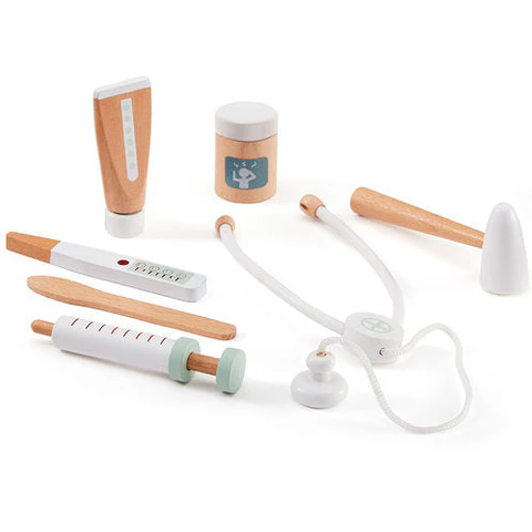 KIDS CONCEPT Βαλιτσάκι γιατρού με ξύλινα εργαλεία - Image 4