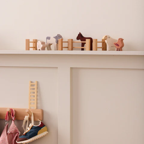 KIDS CONCEPT Ξύλινα ζωάκια της φάρμας AIDEN - Image 2