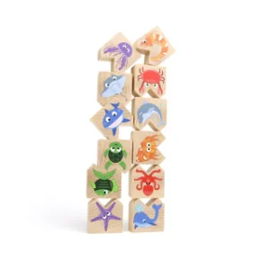 Alternative view of MILANIWOOD Ξύλινο παιχνίδι upside down - Ωκεανός 2+