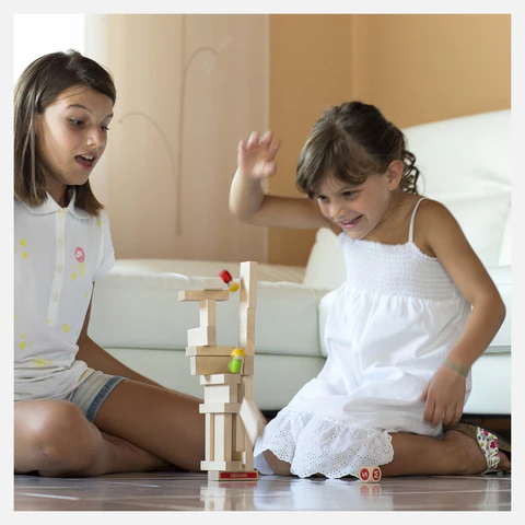 MILANIWOOD Ξύλινο επιτραπέζιο παιχνίδι Τρελό Παλάτι - Image 2