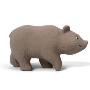 Filibabba Μασητικό Σιλικόνης & Κουδουνίστρα – Bertram the Bear 0m+