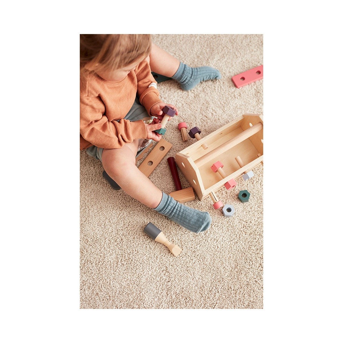 KIDS CONCEPT Ξύλινη εργαλειοθήκη KID'S HUB - Image 5
