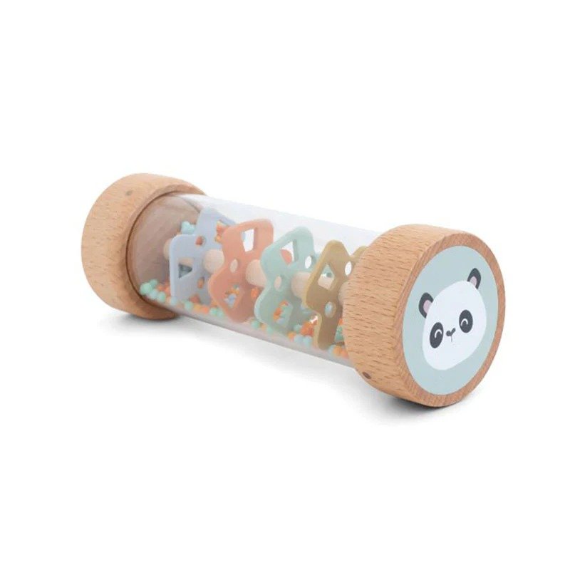 Ξύλινη Κουδουνίστρα Βροχής Panda