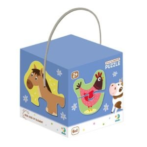 Alternative view of Παζλ 2-3-4 Στοιχείων – Ζωάκια (18 Τεμάχια)