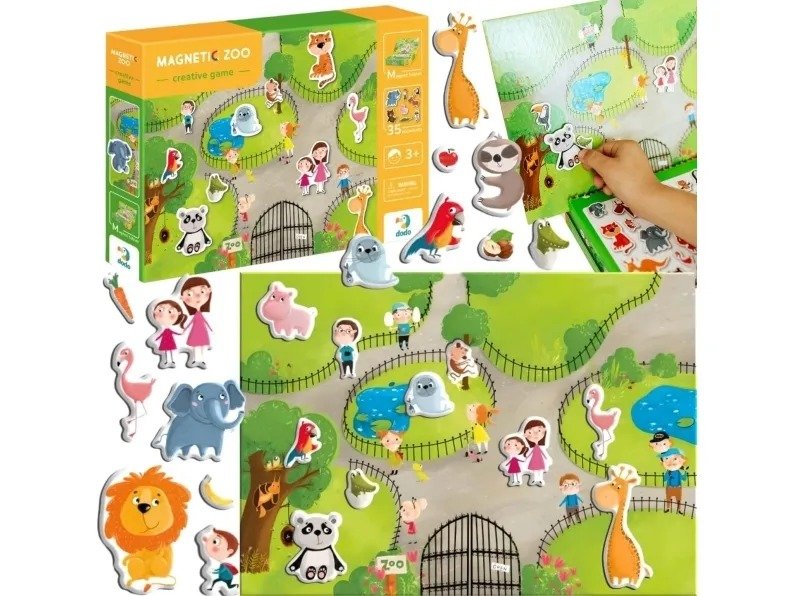 Μαγνητικό Παιχνίδι Ζωολογικός Κήπος - Image 2