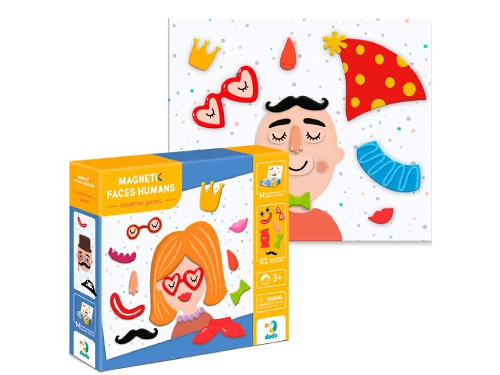 Μαγνητικό Παιχνίδι Πρόσωπα