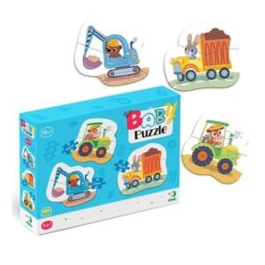 Alternative view of Παζλ – 3 σε 1 Μεταφορικά Μέσα (Σύνολο 3 Παζλ)