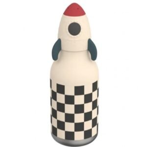 Παιδικό Μπουκάλι Bestie – Σχέδιο Rocket Checker