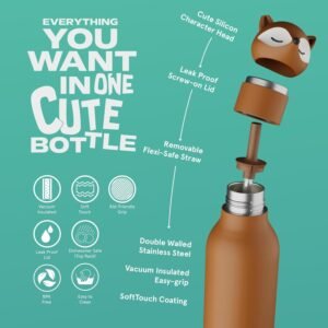 Alternative view of Παιδικό Παγούρι Bestie Bottles – Αλεπού