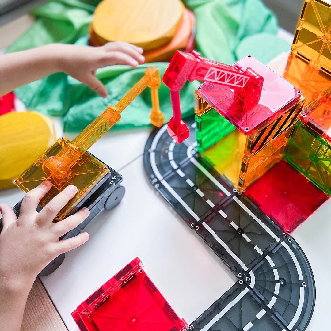 Magna-Tiles Σετ Κατασκευών Builder – 32 Τεμάχια - Image 5