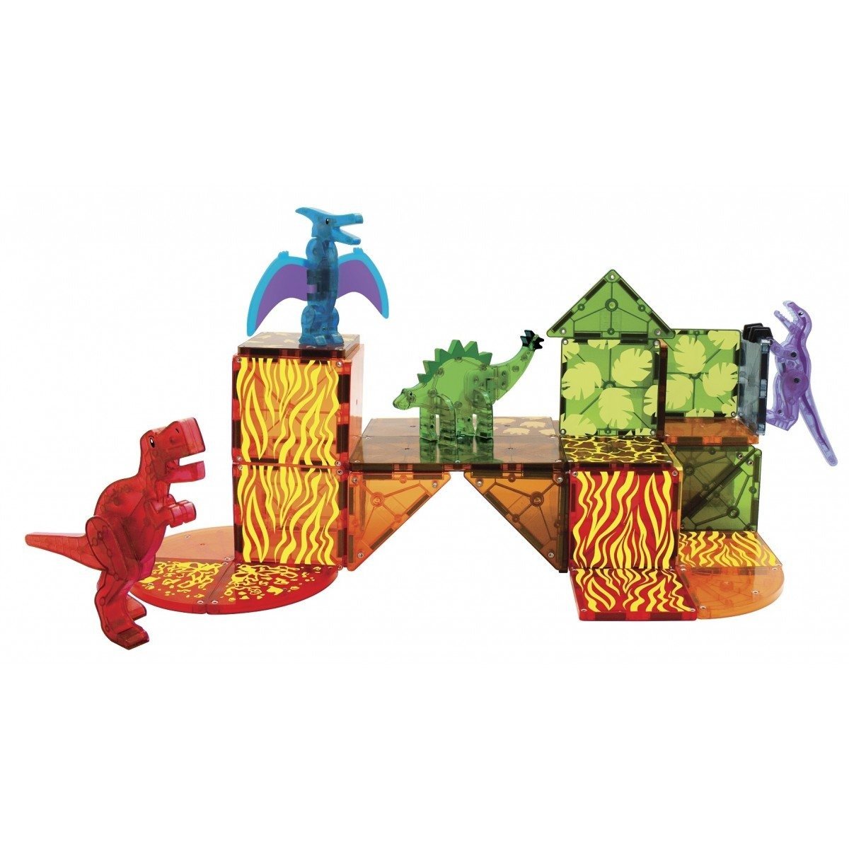 Magna-Tiles Σετ Dino World – 40 Τεμάχια - Image 3