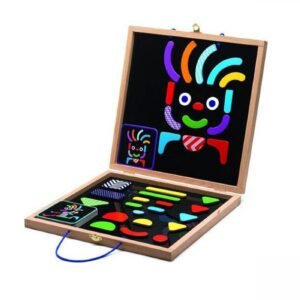 Djeco Ξύλινος Μαγνητικός Πίνακας - Geocharacter