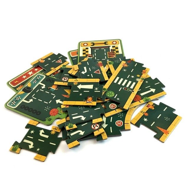 Djeco Γίγας Παζλ 21τμχ-Δρόμοι και Κυκλοφοριακή Αγωγή 3+ - Image 2