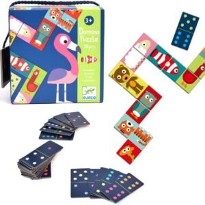 Alternative view of Djeco Ντόμινο με Ζώα Διπλής Όψης 3+