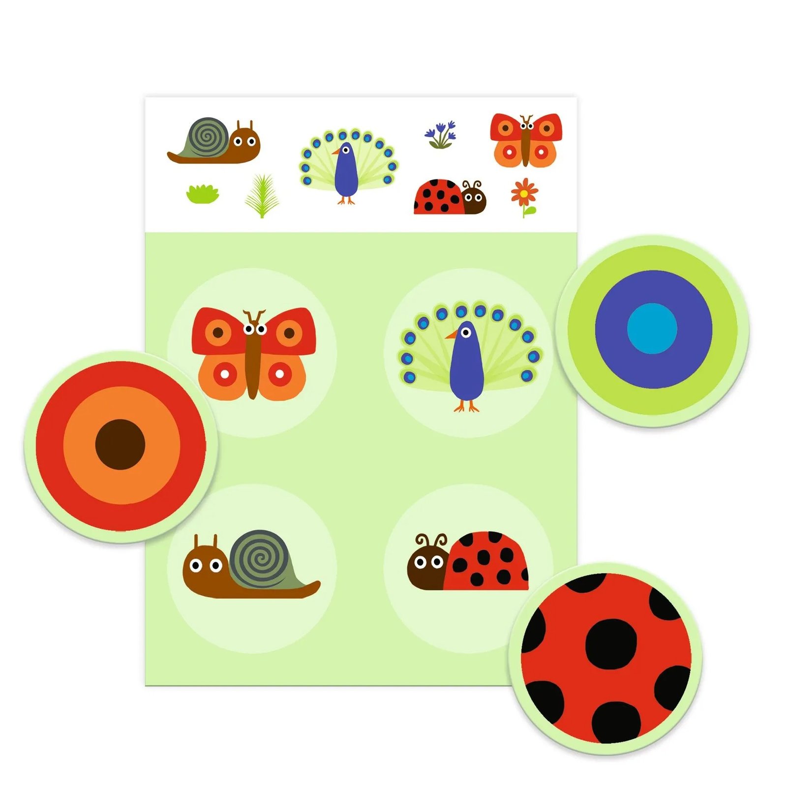 Djeco Λότο - Φτερά και Τρίχωμα Ζώων 2+ - Image 3