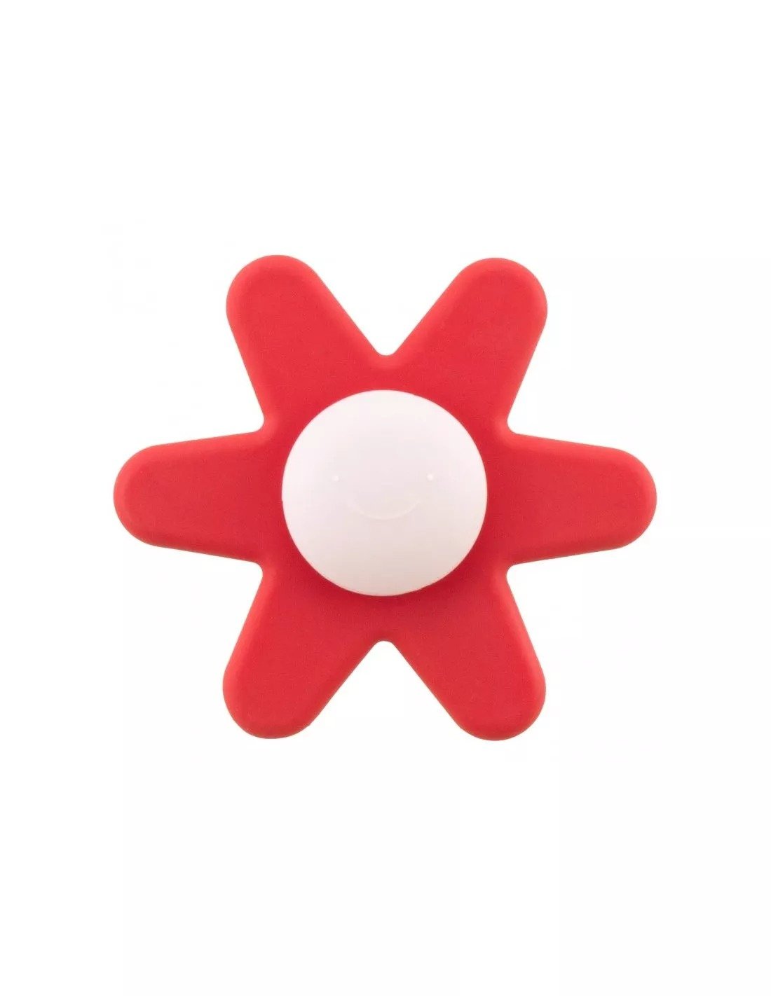 Ulysse Pétaloune Περιστρεφόμενο Λουλούδι Σιλικόνης με Βεντούζα - Κόκκινο 0m+