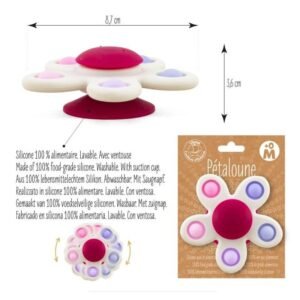 Alternative view of Αισθητηριακό Λουλούδι Σιλικόνης Pétaloune Pop Ulysse με Βεντούζα 0m+