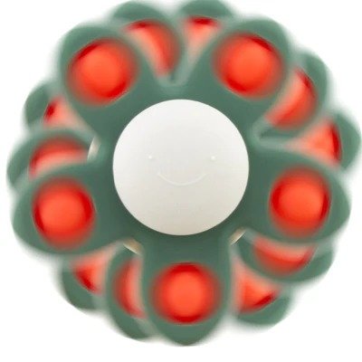 Ulysse Αισθητηριακό Λουλούδι Σιλικόνης Pétaloune Pop με Βεντούζα-Πράσινο 0m+ - Image 2