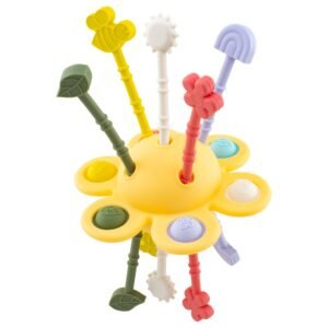 Alternative view of Ulysse Αισθητηριακό Παιχνίδι Σιλικόνης με Ράβδους Έλξης & Μασητικό