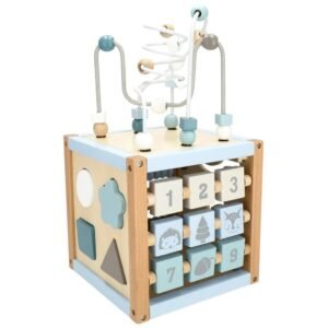 Bieco Ξύλινος Κύβος Δραστηριοτήτων Waldtiere