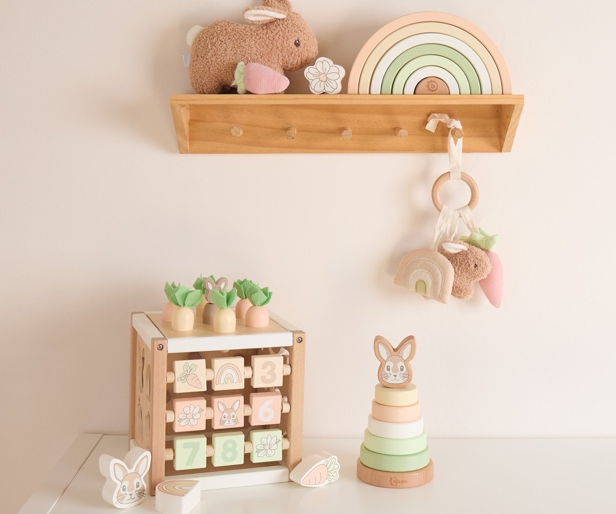 Bieco Ξύλινος Κύβος Δραστηριοτήτων Fine - Image 4