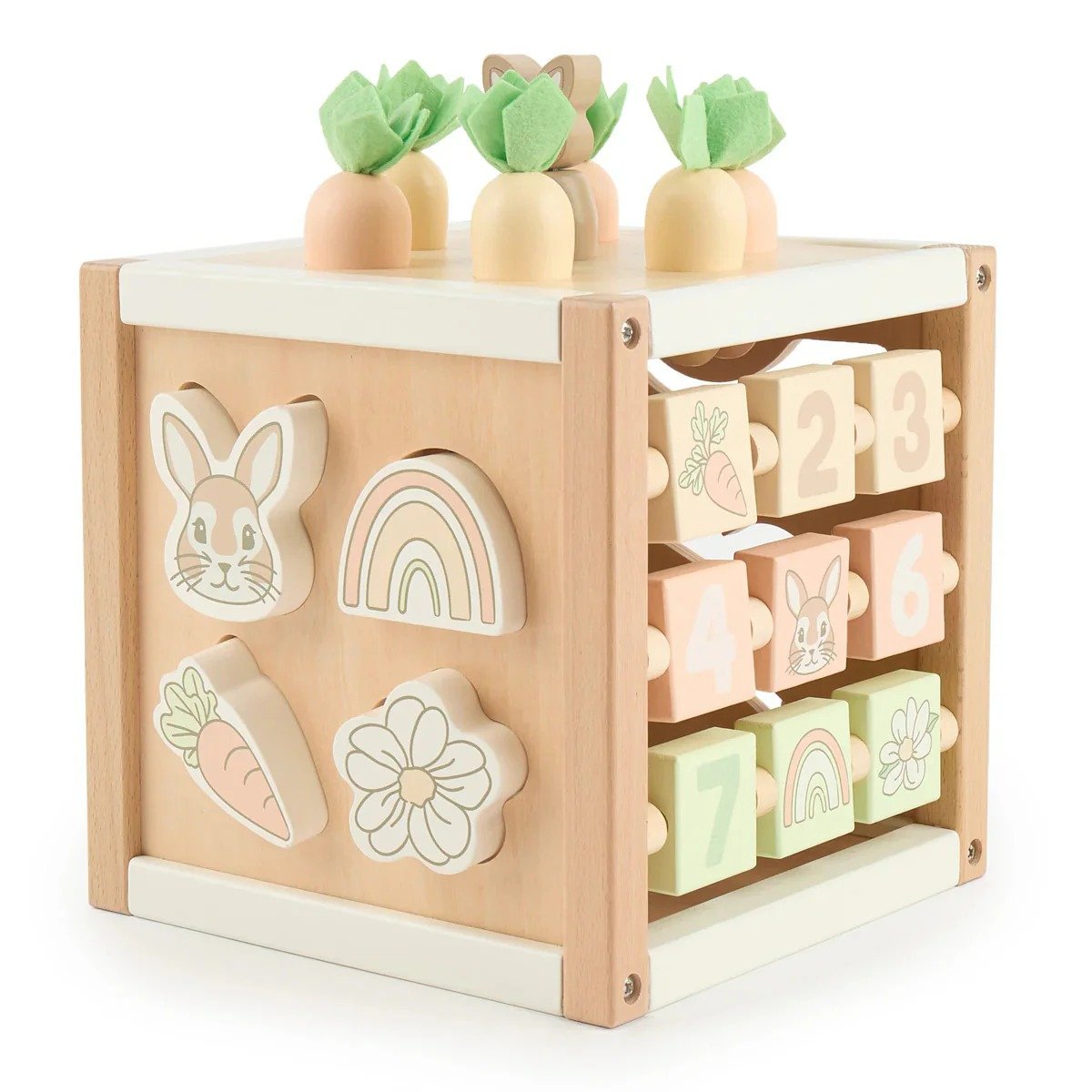 Bieco Ξύλινος Κύβος Δραστηριοτήτων Fine