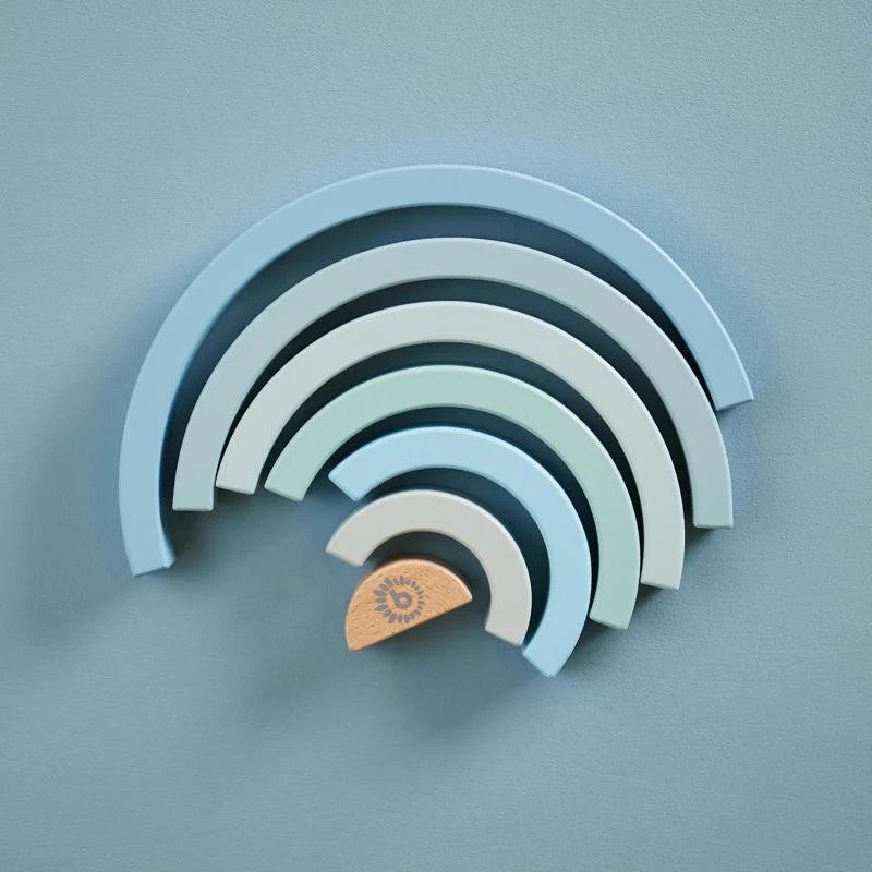 Bieco Ξύλινο Ουράνιο Τόξο Στοίβαξης 12m+ - Image 2