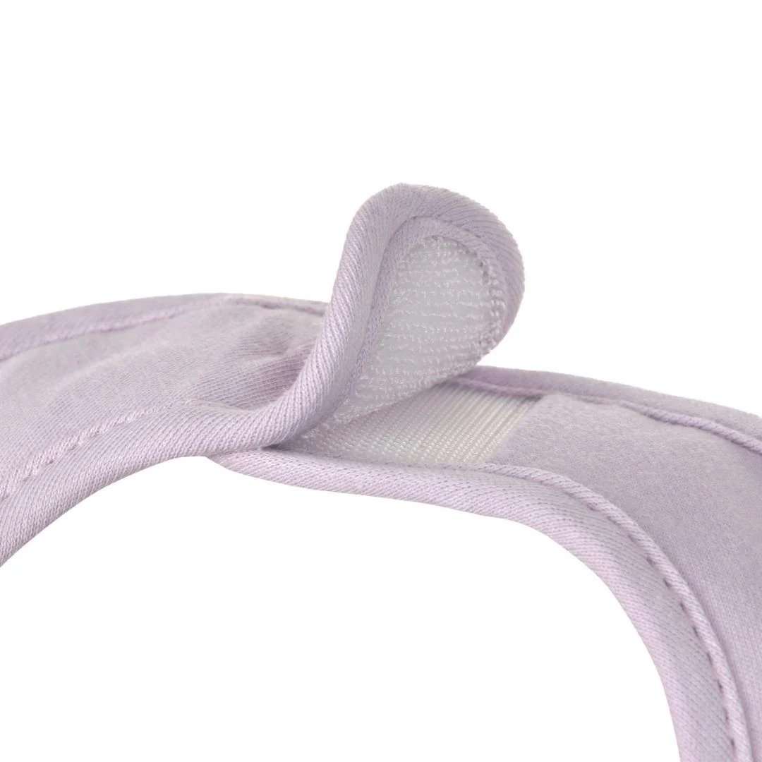 Lassig Σετ 5 Αδιάβροχες Σαλιάρες Happy Rascals Heart – Lavender 6m+ - Image 4