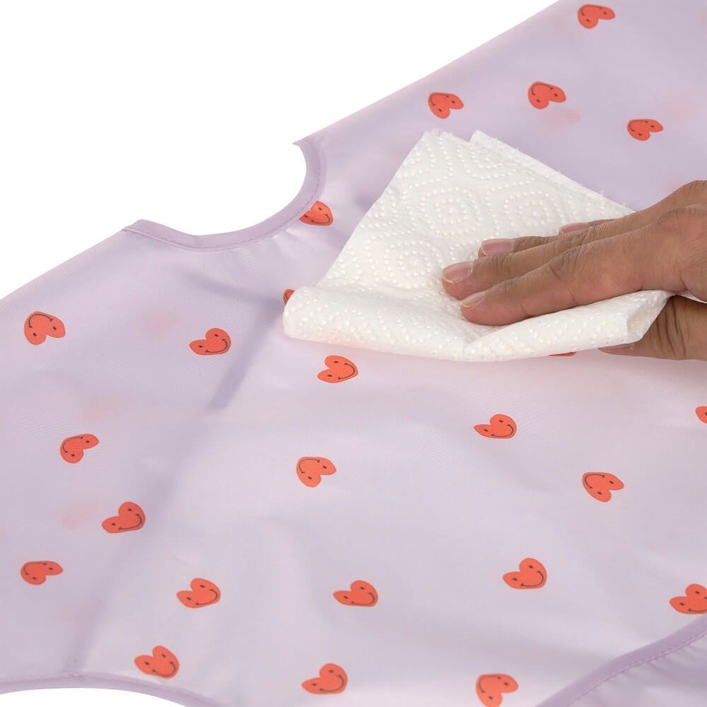 Lässig Μακρυμάνικες Σαλιάρες Σετ 2τμχ-Happy Rascals Heart 6m+ - Image 3